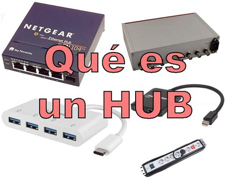 concentradores hub.